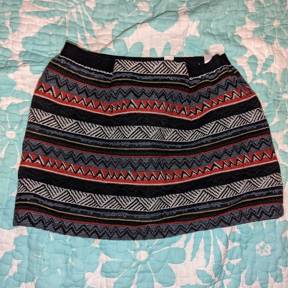Cato XL size 18 girls skirt boho mini patterned
